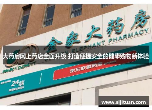 大药房网上药店全面升级 打造便捷安全的健康购物新体验
